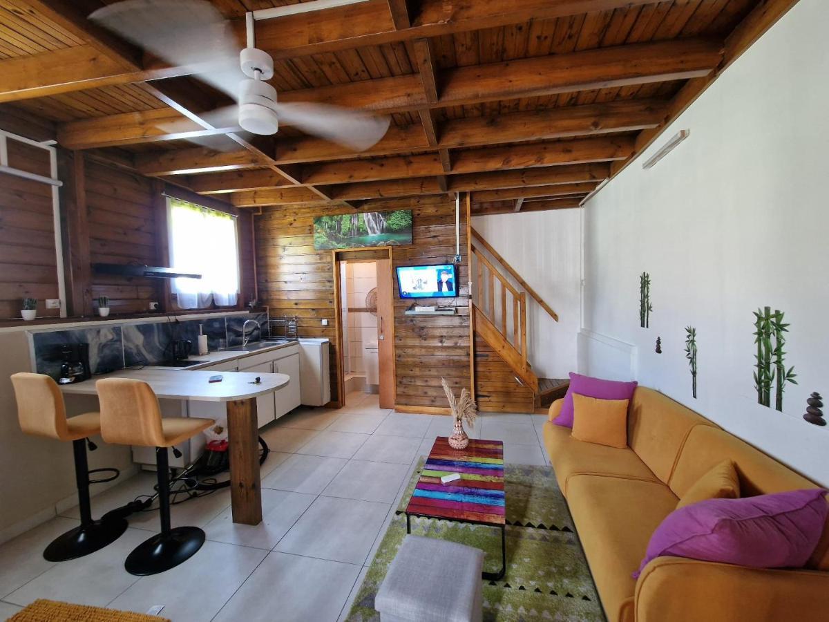 Le Cosy Bungalow De Lili / 5Min De L'Aeroport Les Abymes Ngoại thất bức ảnh