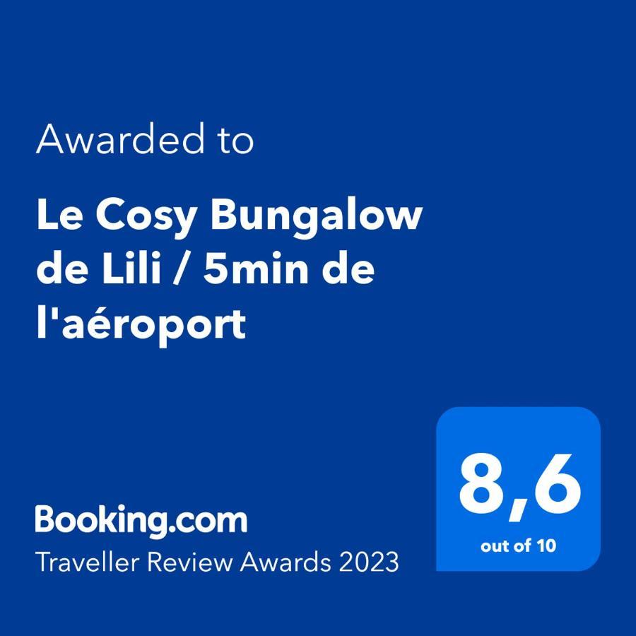 Le Cosy Bungalow De Lili / 5Min De L'Aeroport Les Abymes Ngoại thất bức ảnh